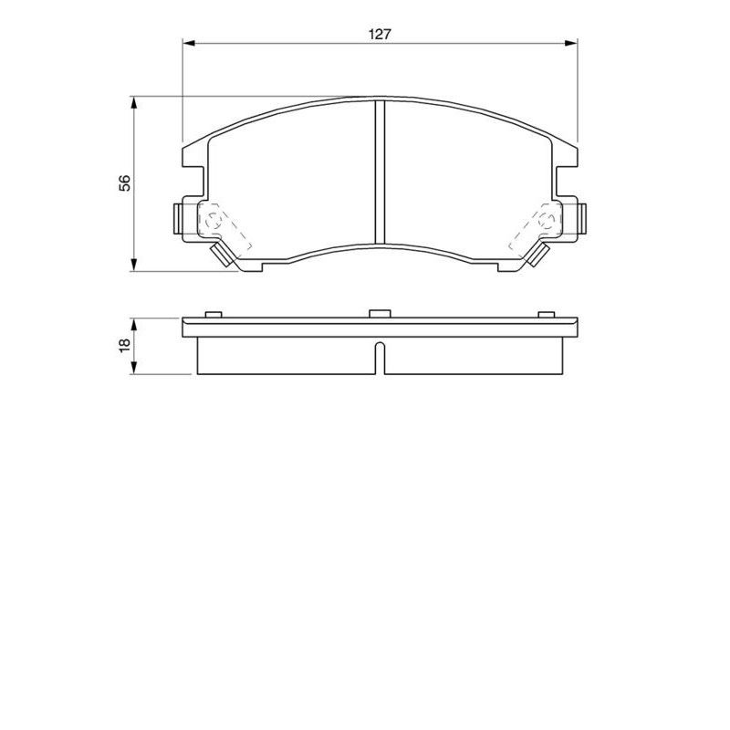 Ammortizzatore asse anteriore - BOSCH