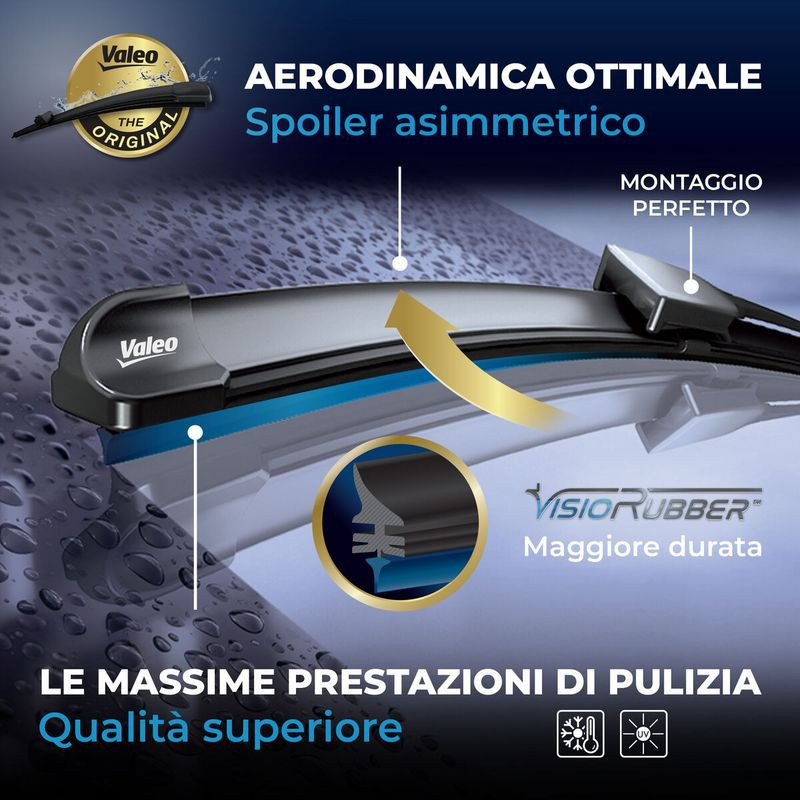 Spazzole tergicristalli - VALEO