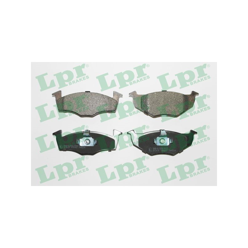 Pastiglie freno asse anteriore - LPR I.