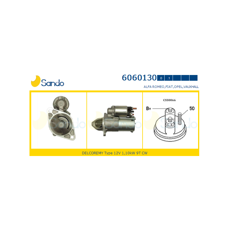 Motorino avviamento - SANDO