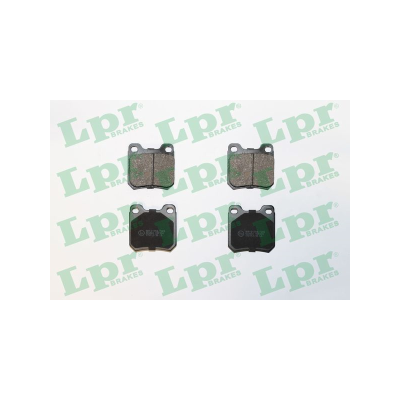 Pastiglie freno asse posteriore - LPR I.