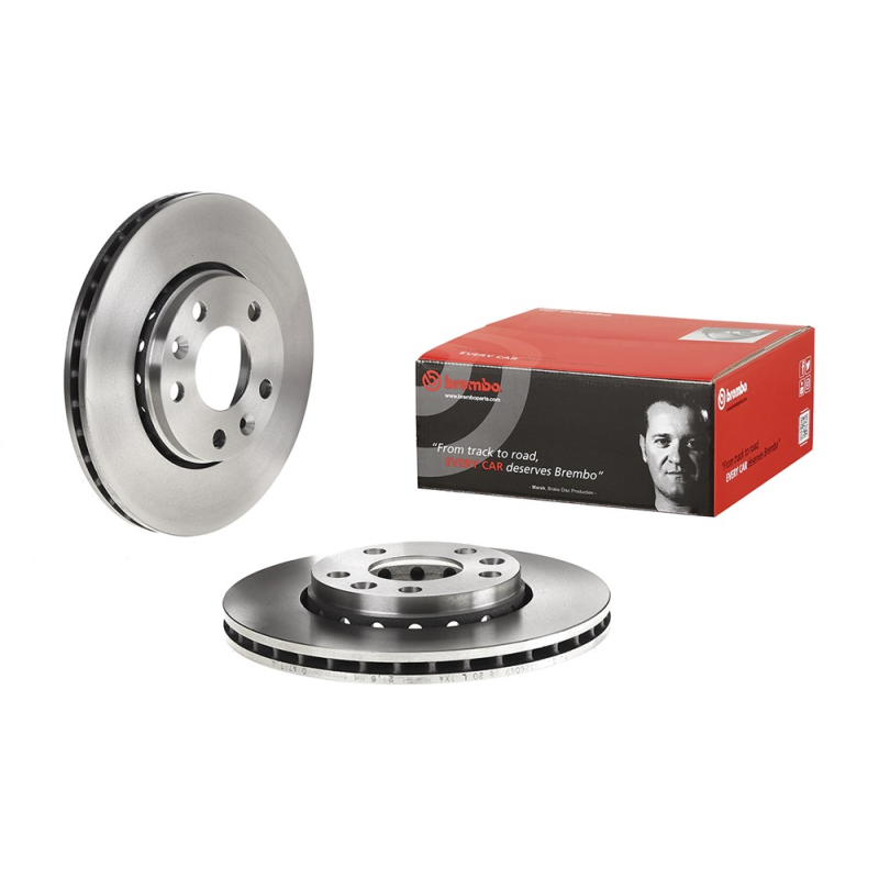 Disco freno asse anteriore - BREMBO