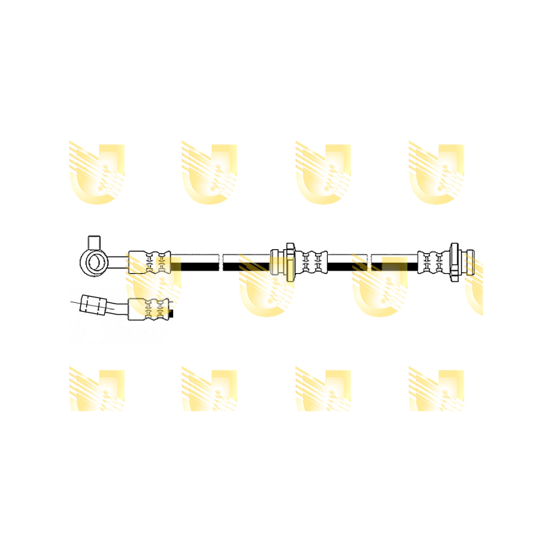 Flessibile freno asse anteriore - UNIGOM