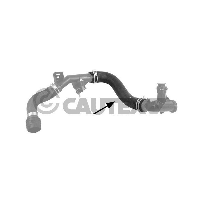 Tubo radiatore - CAUTEX GOMMA E PARTI MOTORE