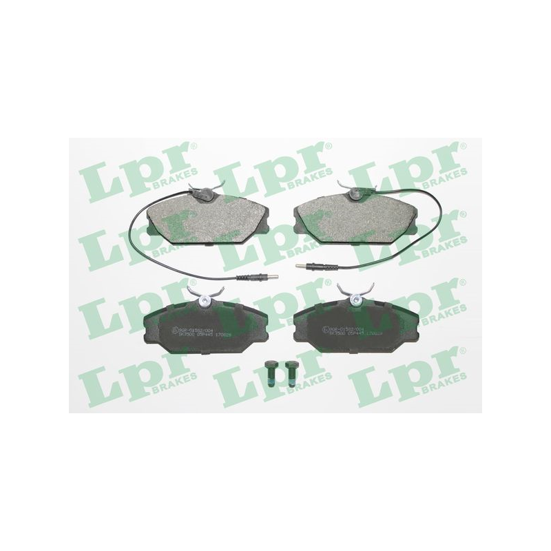 Pastiglie freno asse anteriore - LPR I.