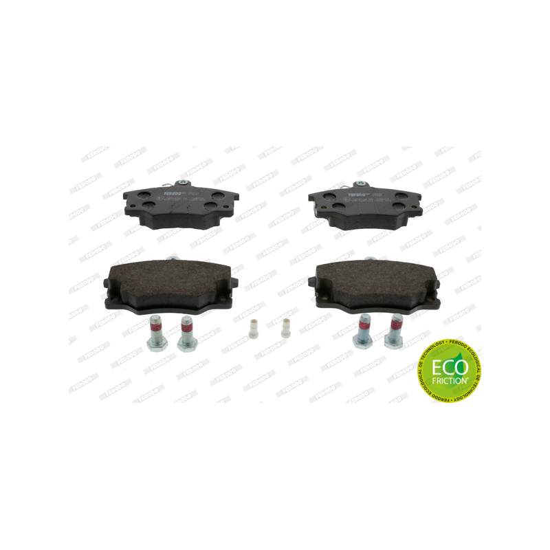 Pastiglie freno asse anteriore - FERODO