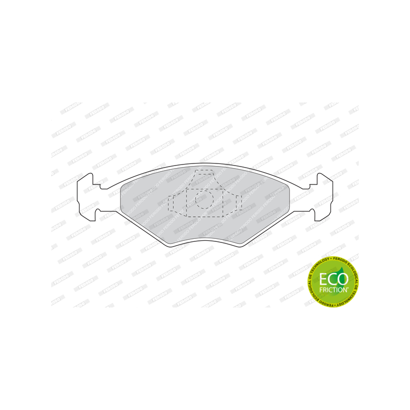 Pastiglie freno asse anteriore - FERODO