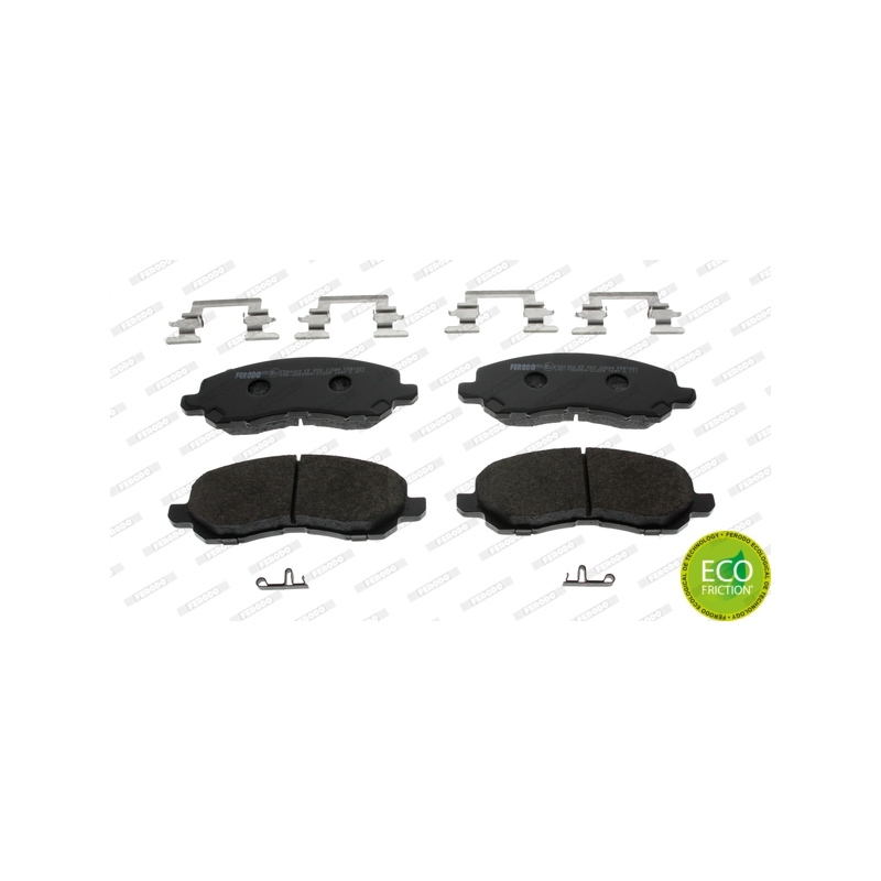 Pastiglie freno asse anteriore - FERODO