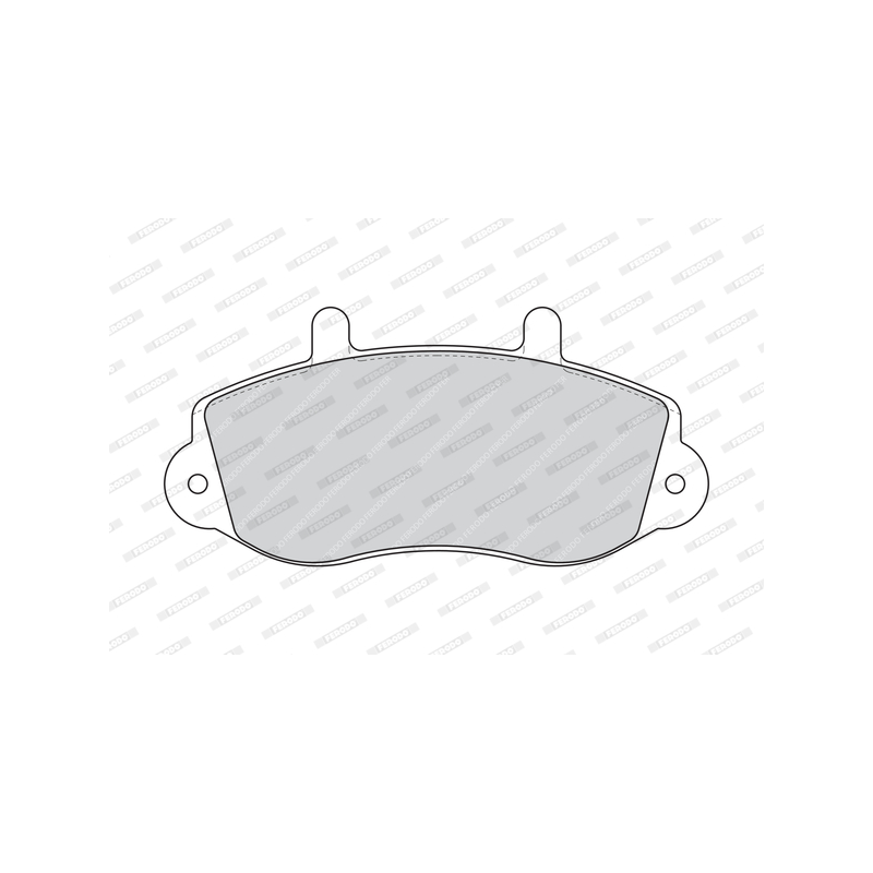 Pastiglie freno asse anteriore - FERODO