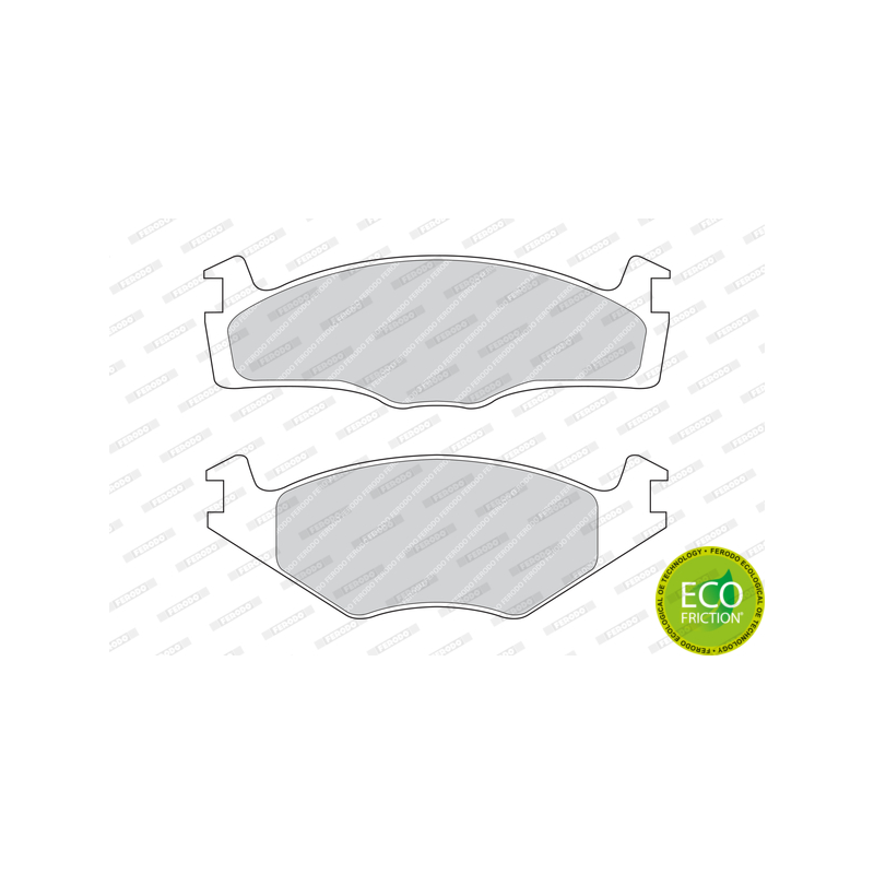 Pastiglie freno asse anteriore - FERODO