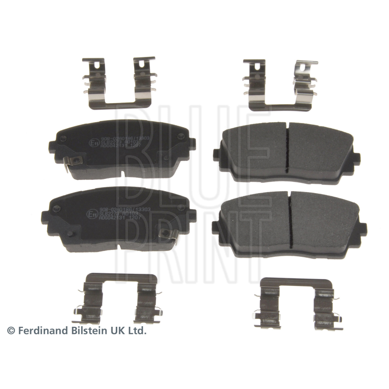 Pastiglie freno asse anteriore - BLUE PRINT