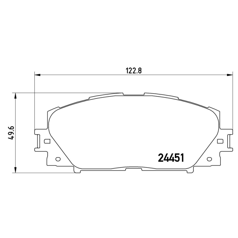 Pastiglie freno asse anteriore - BREMBO