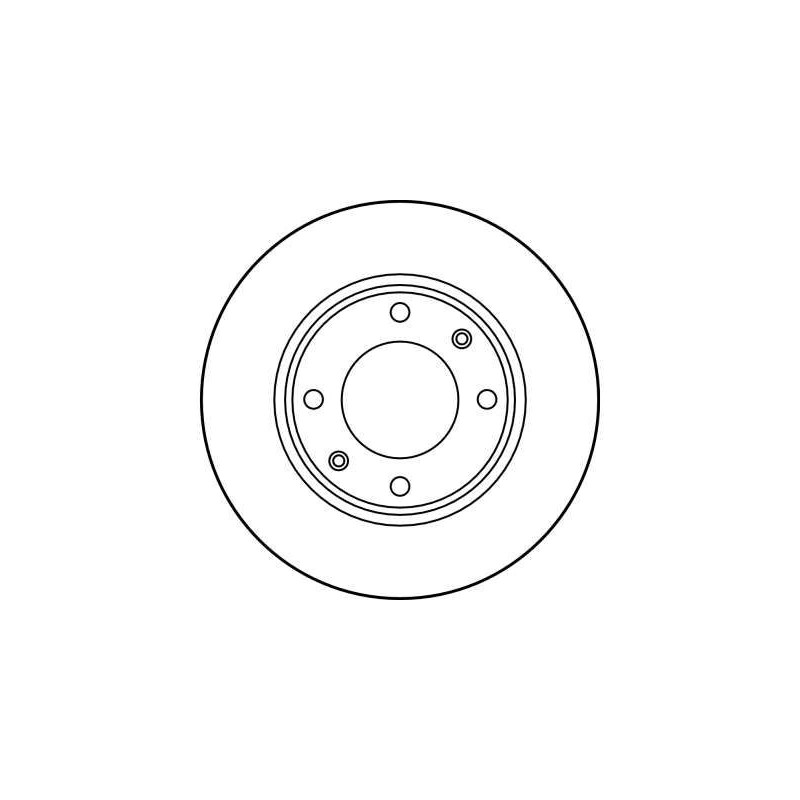 Disco freno asse anteriore - TRW