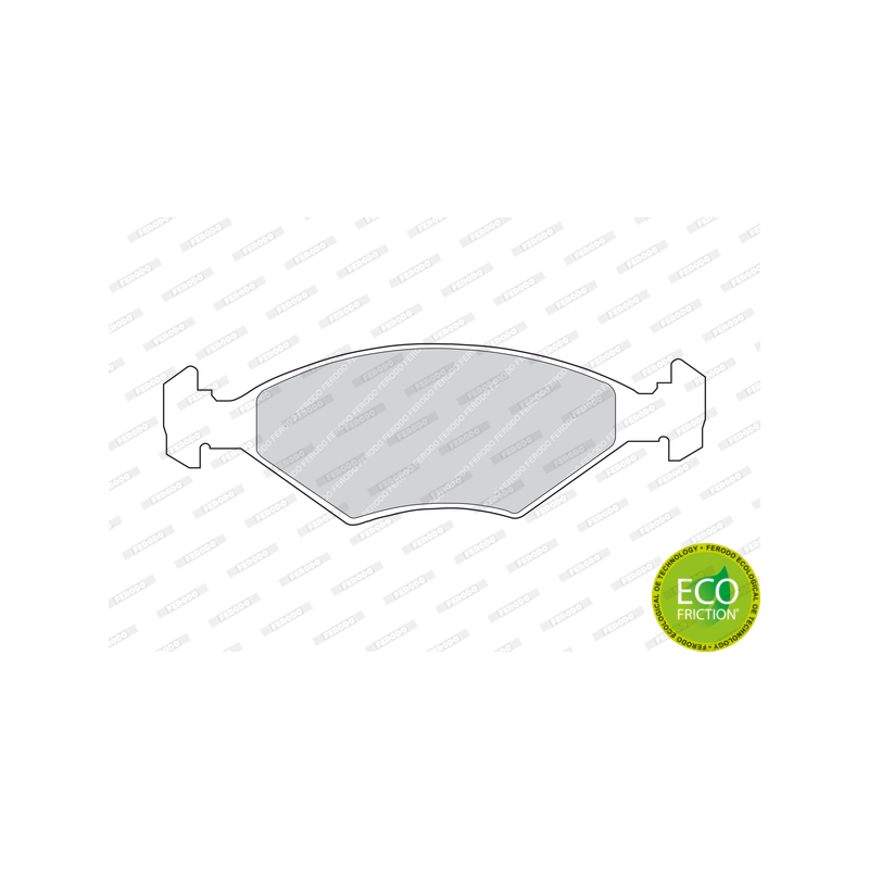 Pastiglie freno asse anteriore - FERODO