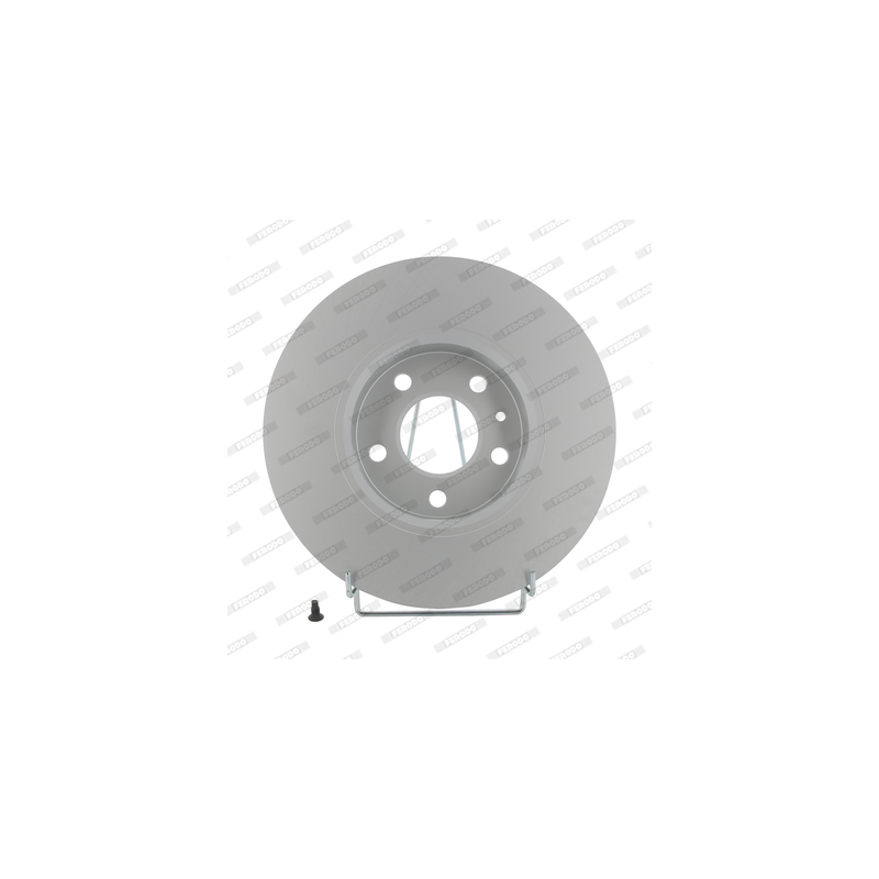 Disco freno asse anteriore - FERODO