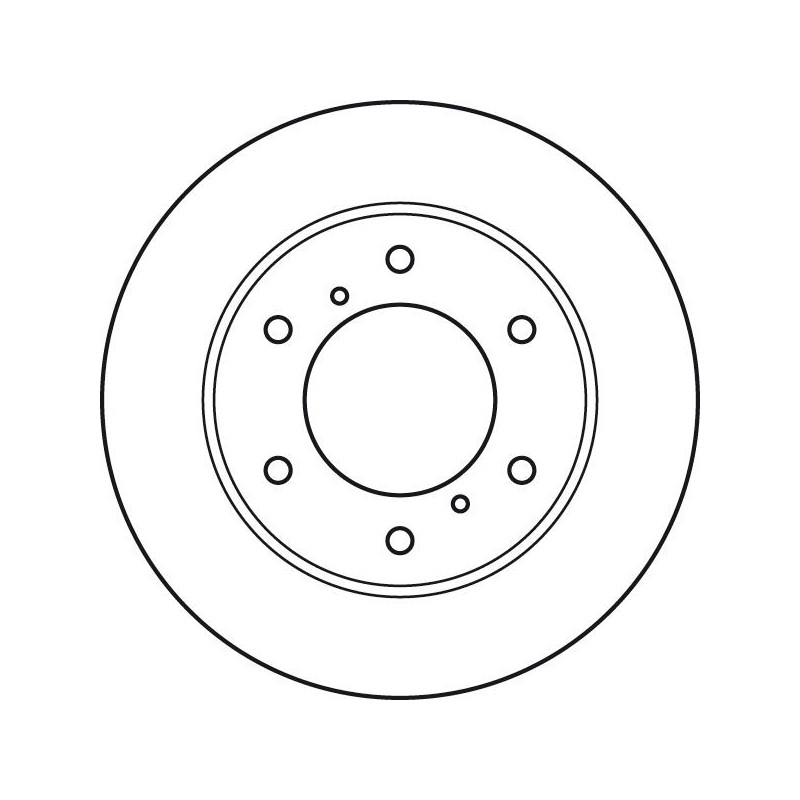 Disco freno asse anteriore - TRW