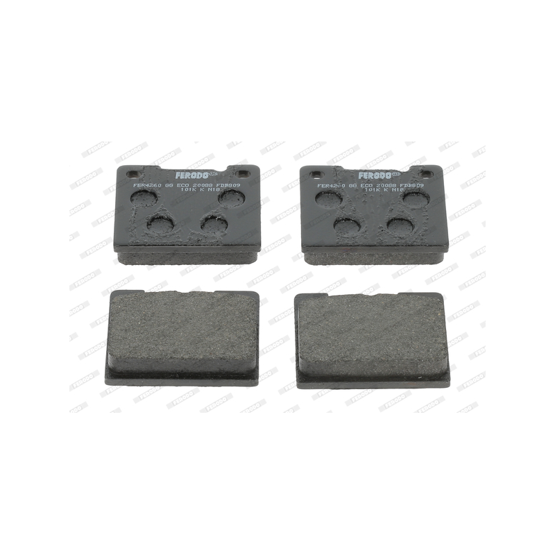 Pastiglie freno asse posteriore - FERODO