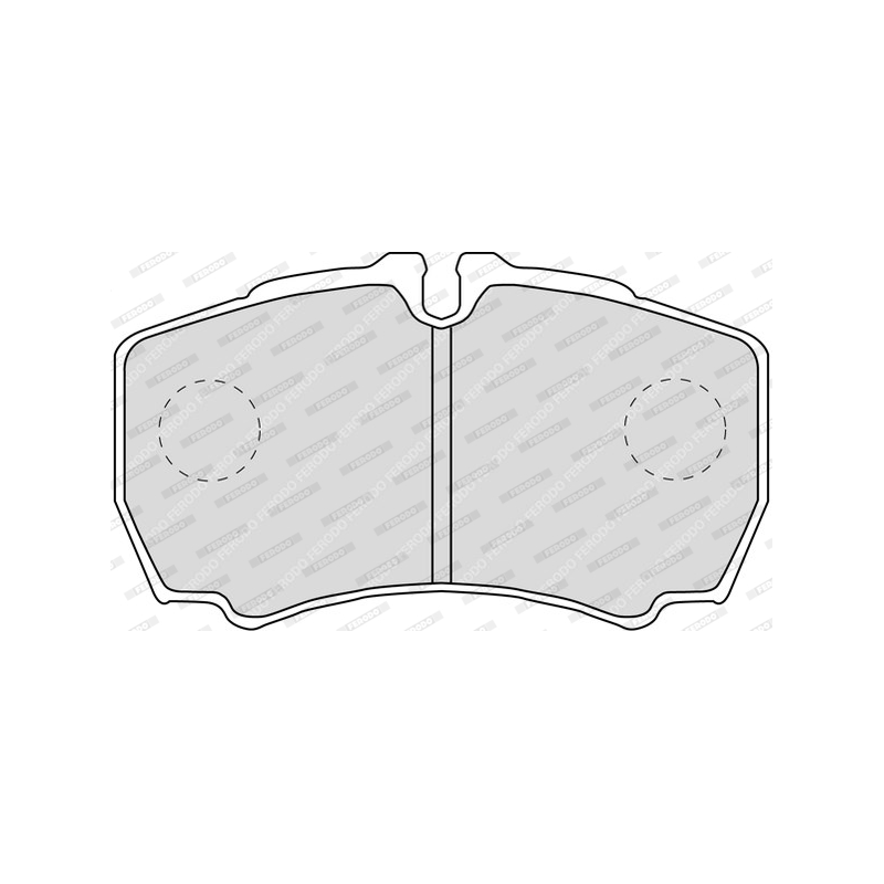 Pastiglie freno asse posteriore - FERODO