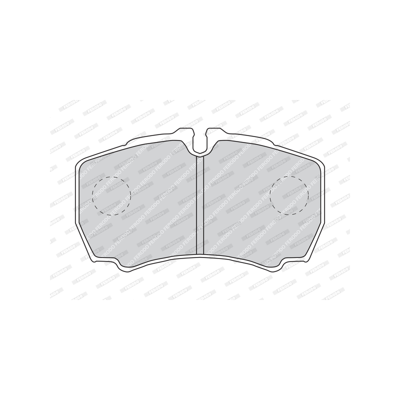 Pastiglie freno asse posteriore - FERODO