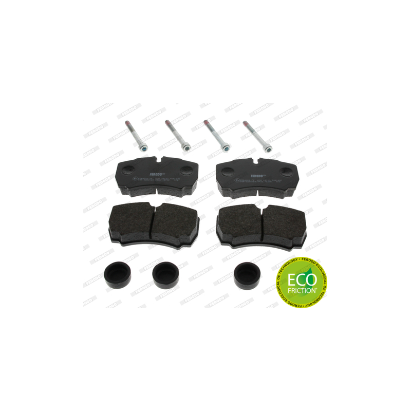 Pastiglie freno asse posteriore - FERODO