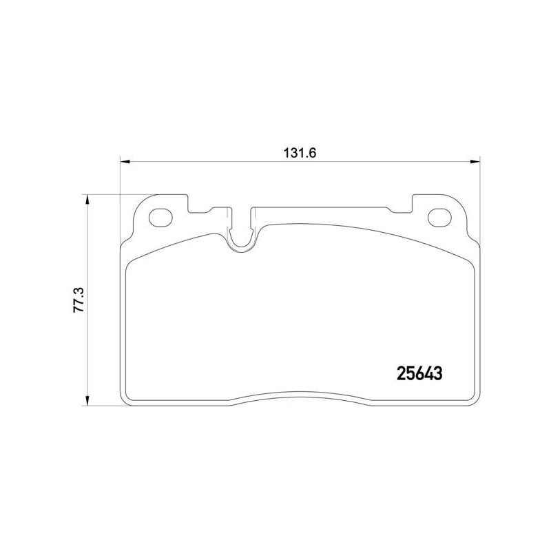 Pastiglie freno asse anteriore - BREMBO
