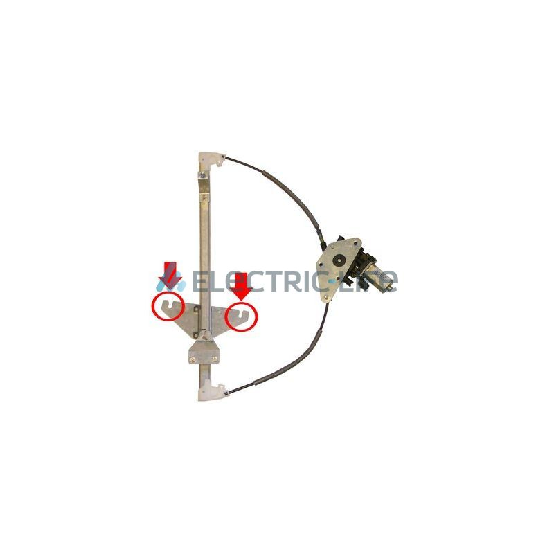 Alzacristalli posteriore - ELECTRIC LIFE