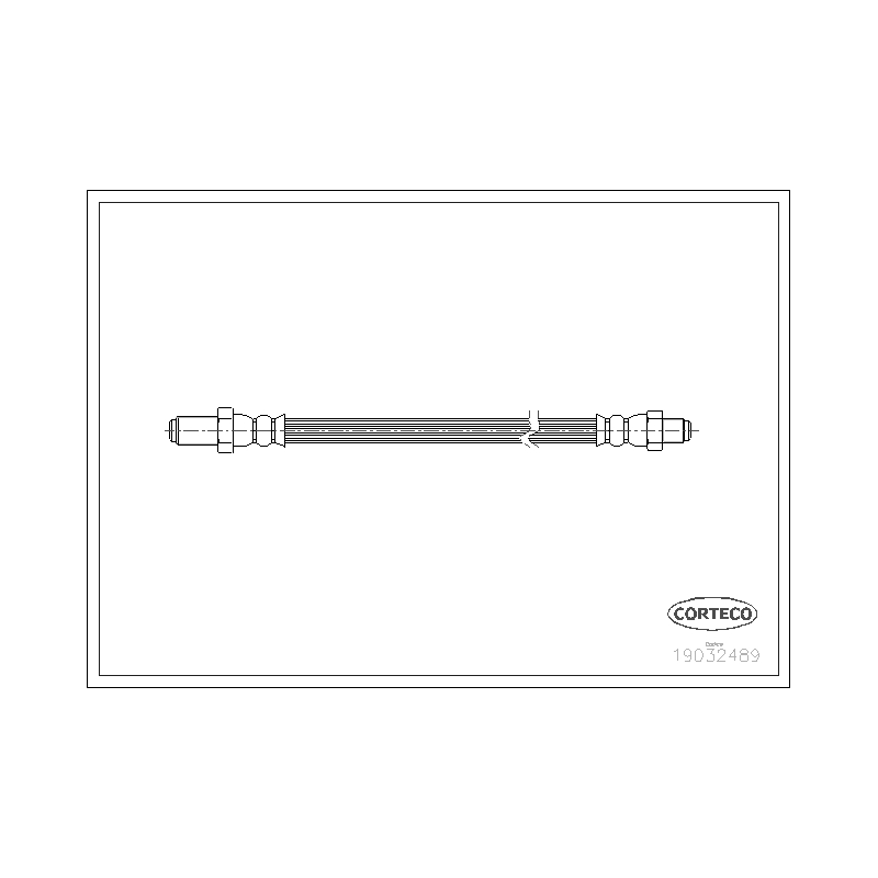Flessibile freno asse posteriore - CORTECO