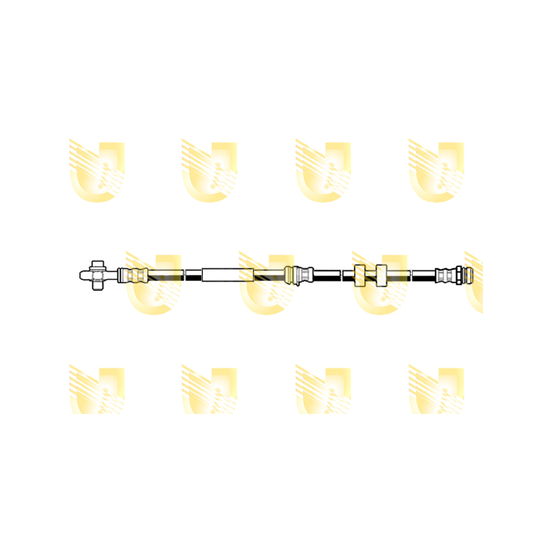 Flessibile freno asse anteriore - UNIGOM