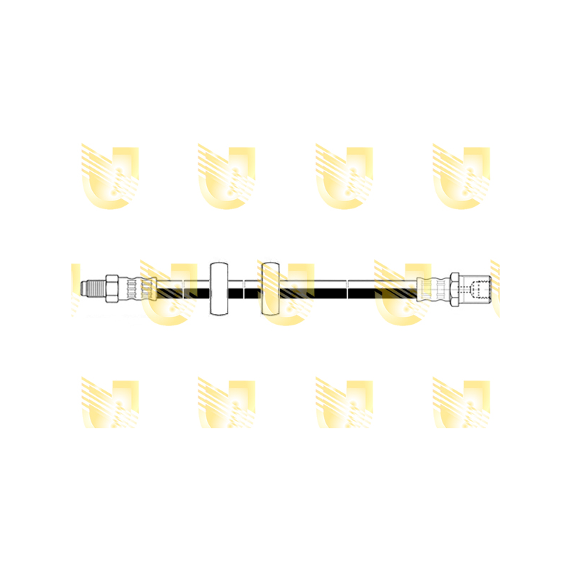 Flessibile freno asse anteriore - UNIGOM