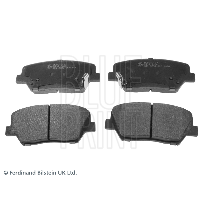 Pastiglie freno asse anteriore - BLUE PRINT