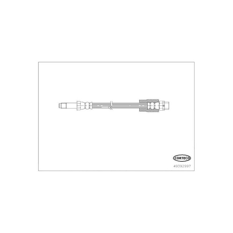 Flessibile freno asse posteriore - CORTECO