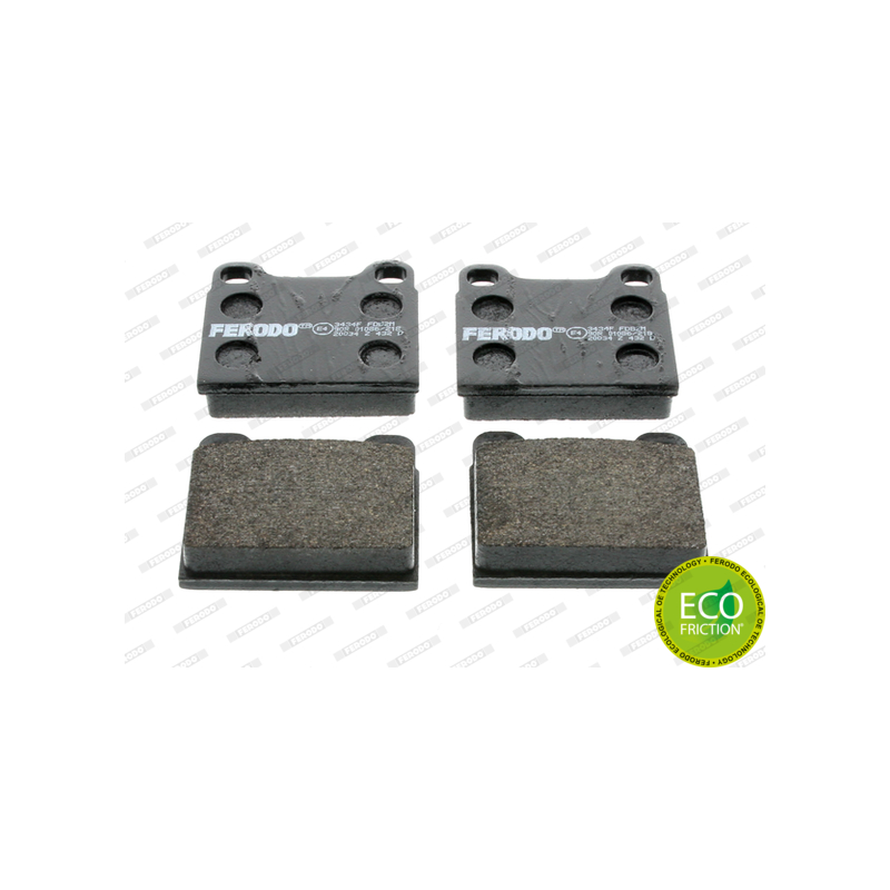 Pastiglie freno asse posteriore - FERODO
