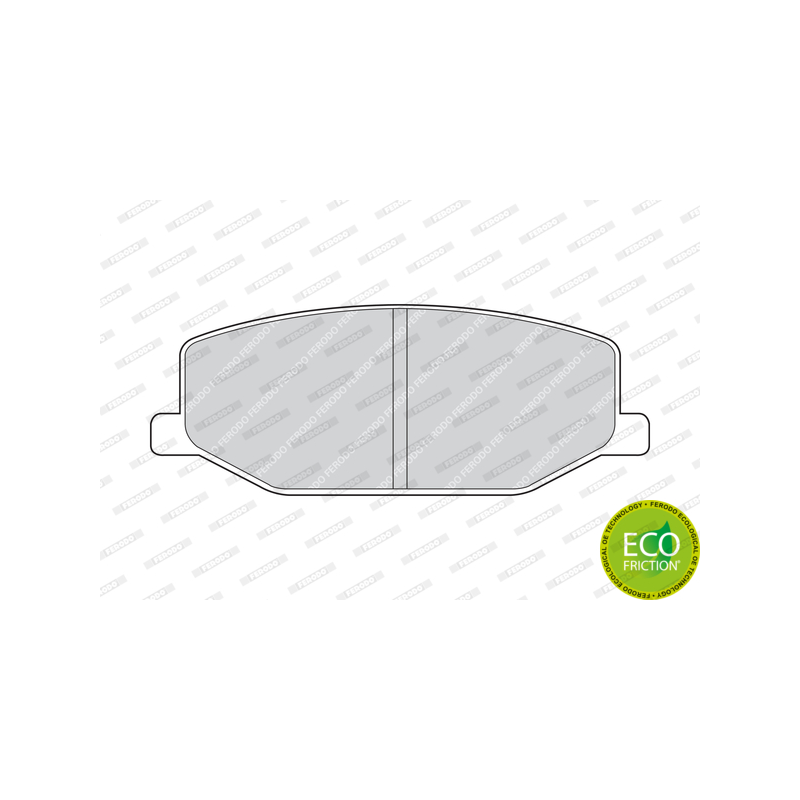 Pastiglie freno asse anteriore - FERODO