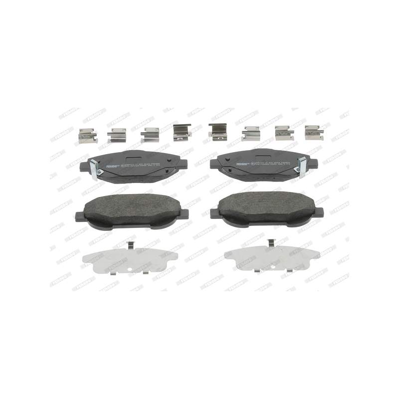 Pastiglie freno asse anteriore - FERODO