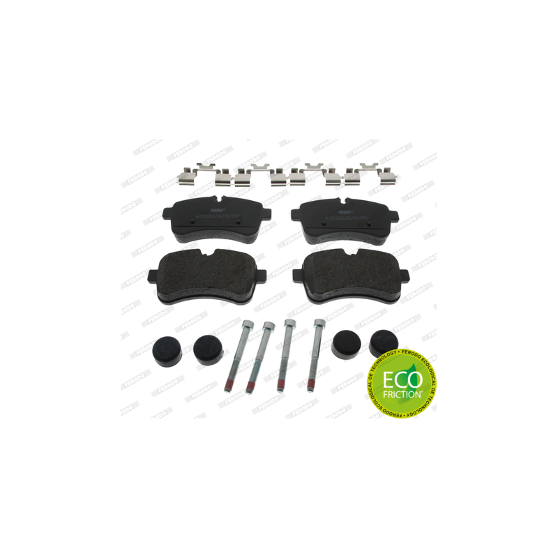 Pastiglie freno asse posteriore - FERODO