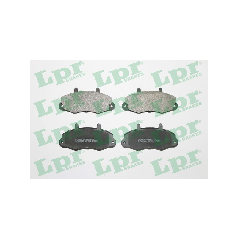 Pastiglie freno asse anteriore - LPR I.