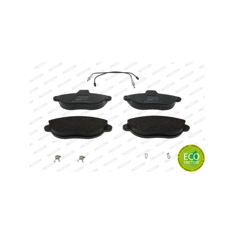 Pastiglie freno asse anteriore - FERODO