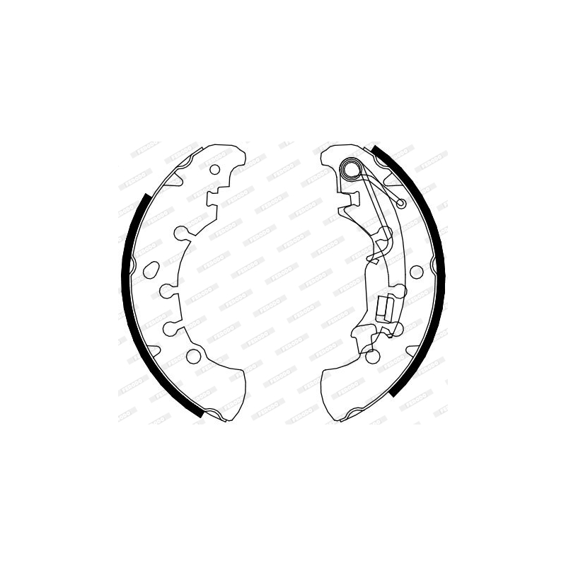 Ganasce freno - FERODO