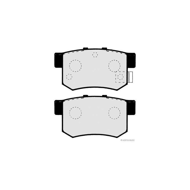 Pastiglie freno asse posteriore - JAKOPARTS