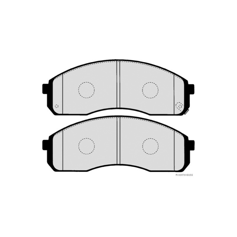 Pastiglie freno asse posteriore - JAKOPARTS