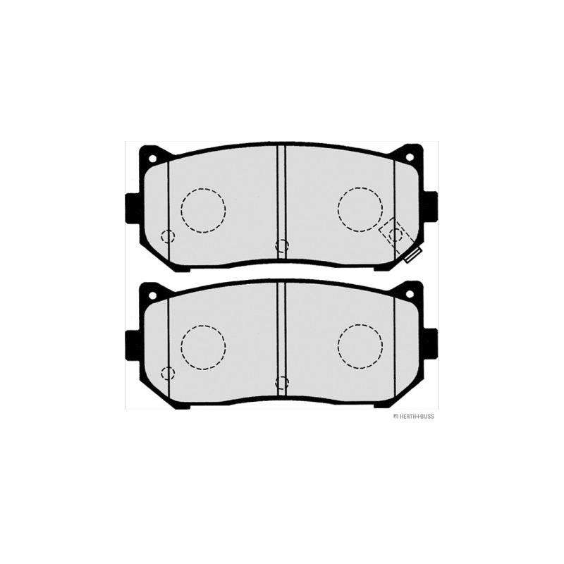 Pastiglie freno asse posteriore - JAKOPARTS