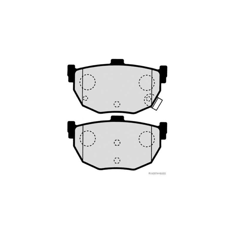 Pastiglie freno asse posteriore - JAKOPARTS