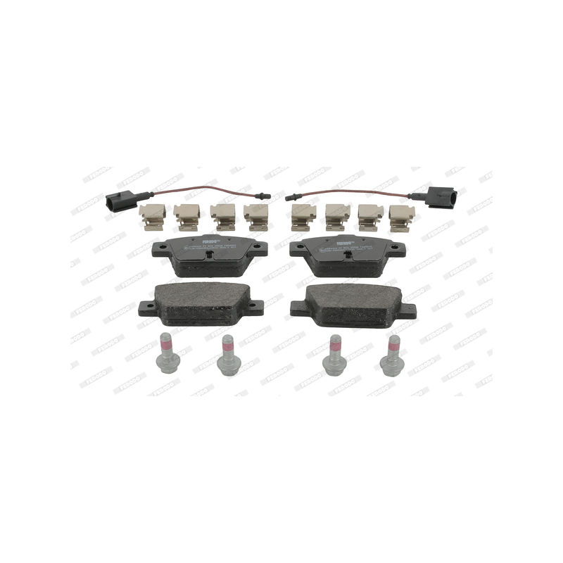 Pastiglie freno asse posteriore - FERODO