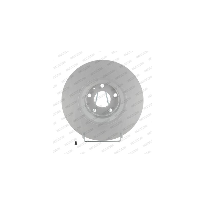 Disco freno asse anteriore - FERODO