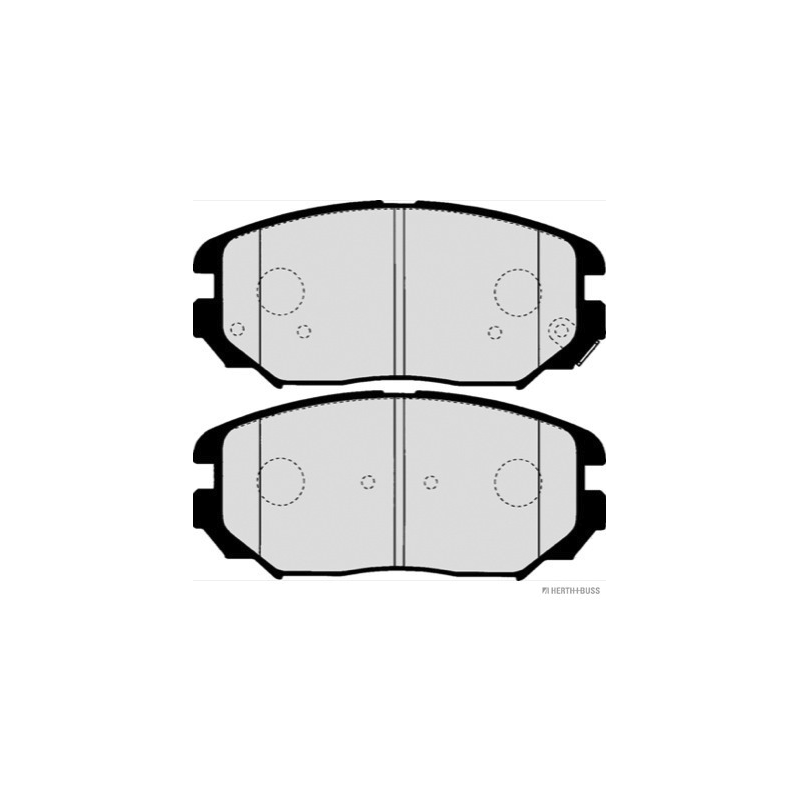 Pastiglie freno asse anteriore - JAKOPARTS