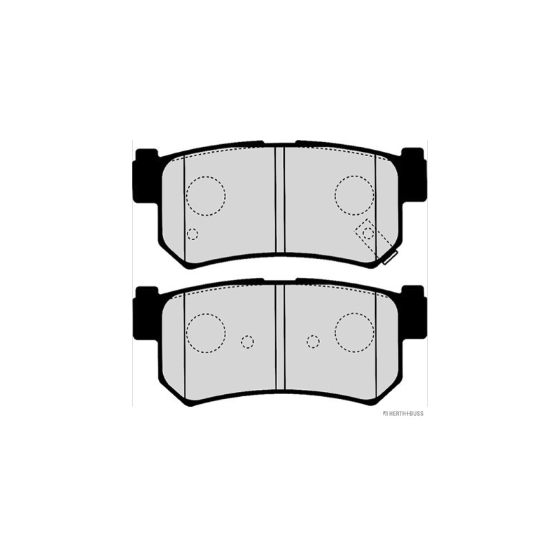 Pastiglie freno asse posteriore - JAKOPARTS