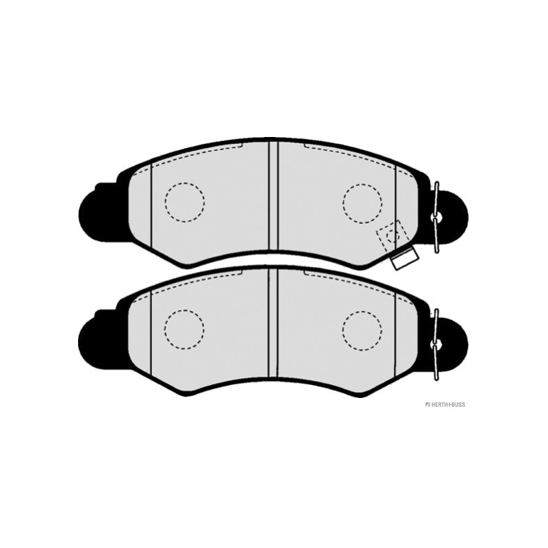 Pastiglie freno asse anteriore - JAKOPARTS