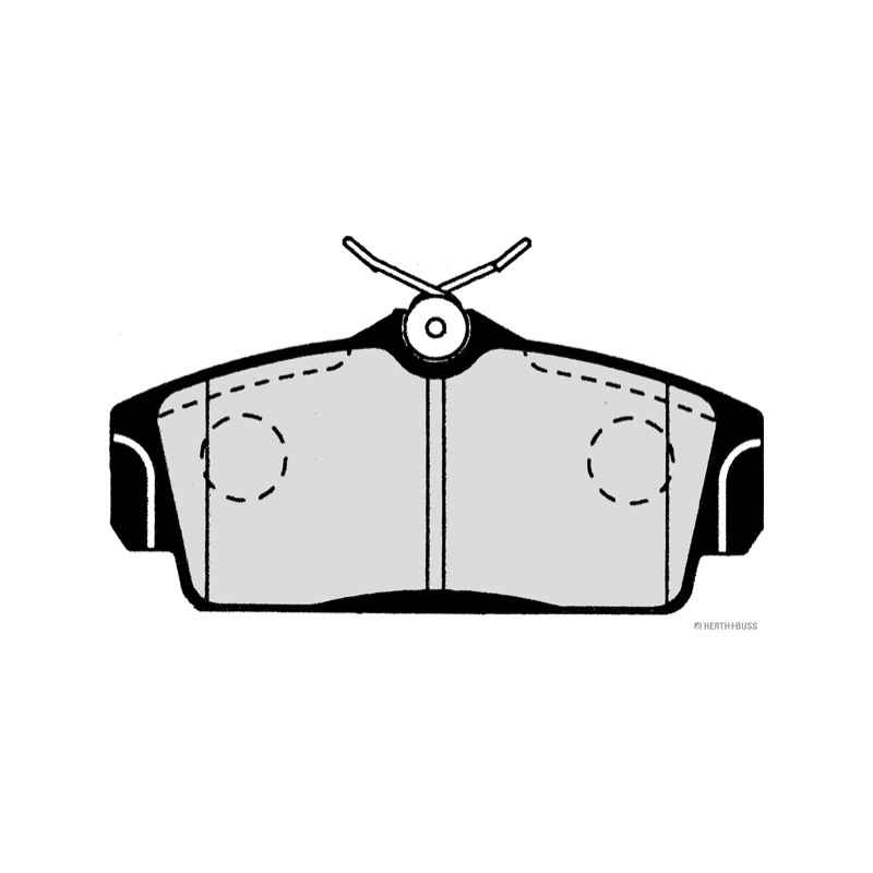 Pastiglie freno asse anteriore - JAKOPARTS