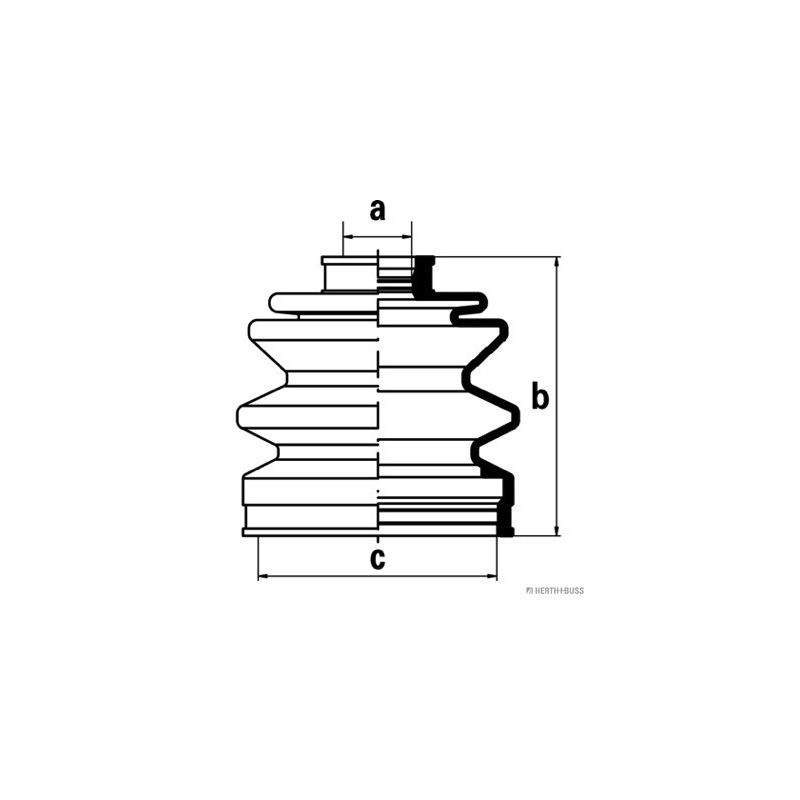 Cuffia semiasse - JAKOPARTS