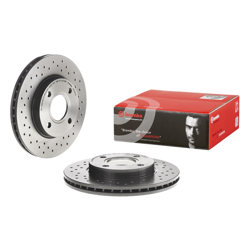 Disco freno asse anteriore - BREMBO